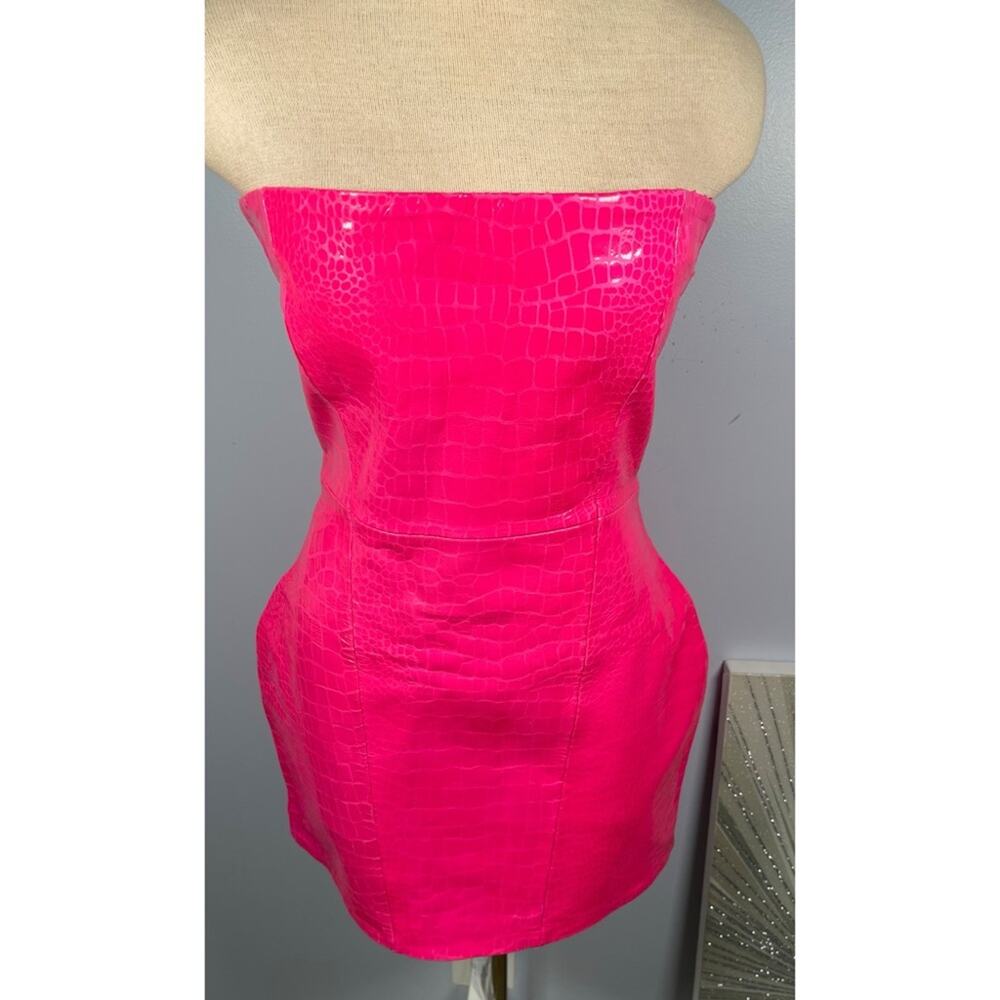 Retrofete Pink Mini Dress - Picture 3 of 11
